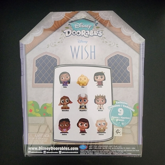 Disney Doorables "Disney Wish" NIB Collector's Pack with 9 Wish Characters - Picture 2 of 4
